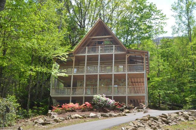#3690 Bear Creek Lodge Hatchertown Exteriér fotografie